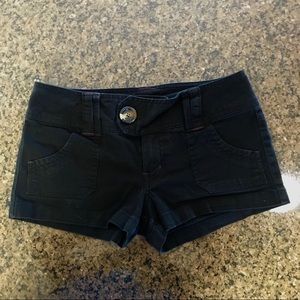 Like-new black shorts